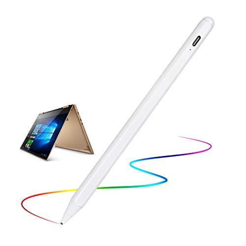 Stylus Pens for Lenovo Yoga Tab Pencil, Evach Capacitive High Sensitivity Digital Pencil with 1.5mm Ultra Fine Tip Stylus Pencil for Lenovo Yoga Tab Pen, White - color: A-White
