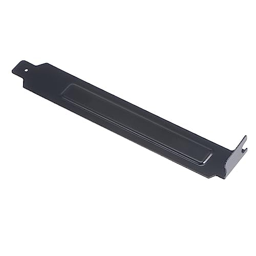 uxcell PCI Slot Covers with Screws for PC Case Dustproof Black 5pcs