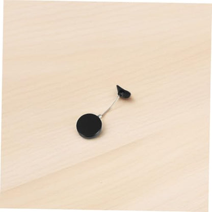 POPETPOP 2pcs Retractable Security Cable Lock Remote Control Automatic Telescopic Wire Lock for Laptops and Valuables Theft Steel Cable