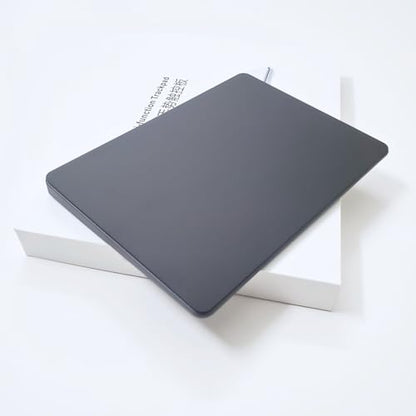 Zexxivop Bluetooth Touchpad Multi-function gestures Wireless Trackpad Rechargeable for Windows OSX/Laptop/PC/MAC (black) - color: black