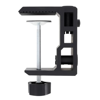 RTNLIT Heavy Duty Desk Clamp for 1/2” and 5/8" Hole Base Magnifying Lamp | Large Metal Table Mount Mic C Clamp, for Microphone Boom Arm, Swing Arm Lamp, Fits up to 3.3" Desktop Thickness
