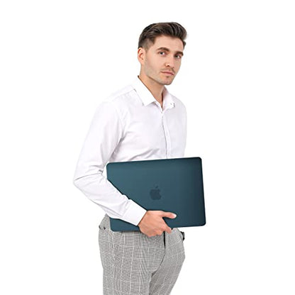 MOSISO Compatible with MacBook Pro 16 inch Case M5 M4 M3 M2 M1 2026-2021 | A3429 A3428 A3403 A3186 A2991 A2780 A2485, Protective Hard Shell Case&Keyboard Cover&Screen Film&Pouch, Deep Teal - color: Deep Teal