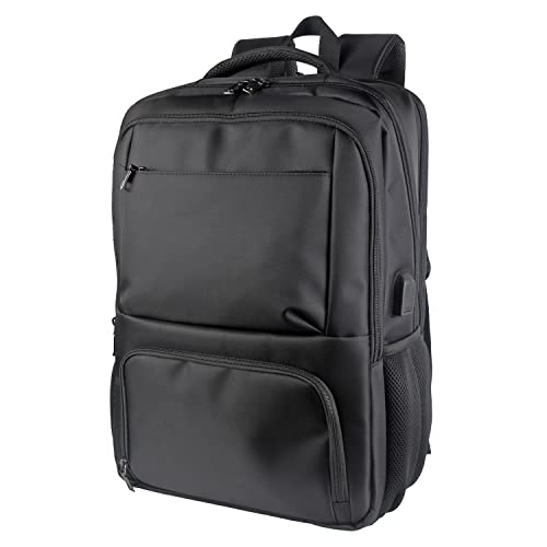 Laptop Backpack Fits 17 Inch Computer, Size suit to airline: America Airlines/Frontier Airlines/Spirit Airlines/South West Airlines, Black - color: A Black