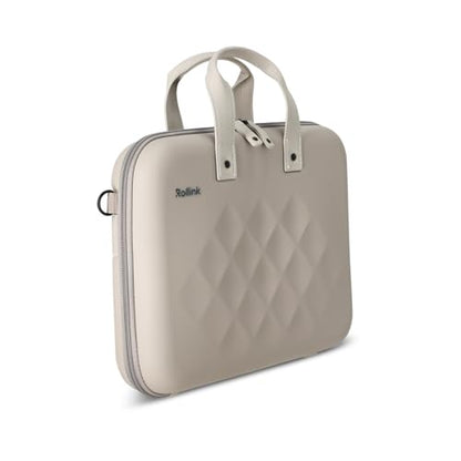 Rollink Laptop Case EVA Hard-Shell, Water-Resistant Computer or Table Bag with Shoulder Strap, Organized Travel Storage - color: Stone Landscape