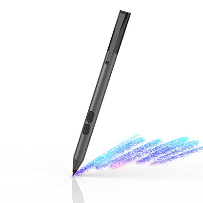 Stylus Pen for HP Omnibook/Envy/Spectre/Pavilion x360, 1024 Pressure | MPP 1.51 Stylus Pen with Palm Rejection, 2500H Battery Digital Pen with Eraser for Drawing/Note-Taking, AAAA Battery Included - color: black