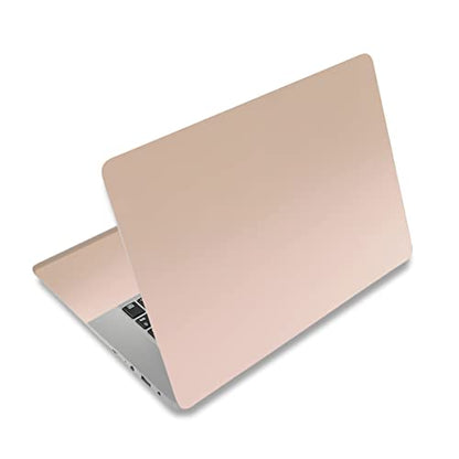 Laptop Skin Sticker Decal 15-15.6 Inches, Universal Reusable Vinyl Sticker for 12.1 13 13.3 14 15.4 Inches Netbook/Notebook PC, Waterproof & Scratch-Resistant (Light Camel) - color: Light Camel