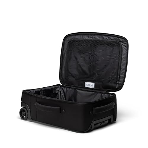 Herschel Supply Co. Heritage Softshell CarryOn Luggage, Black, Carry On Large 37L - color: Black, size: Carry on - 27L