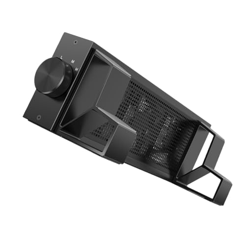 BESPORTBLE RGB Laptop Cooling Pad Adjustable Fan Gaming Notebook Stand Heat Dissipation Holder for Desk and Bed Use