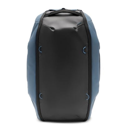Peak Design Travel Duffelpack 45-65L, Ocean, Weatherproof Duffel Backpack, Expandable Design, Extra-Long Zip Path, Stowable Straps, Fits Packing Cubes and Camera Cubes, Versatile Duffel Bag for Travel - color: Ocean