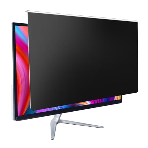 Computer Privacy Screen Filter 24" Hanging Privacy Screen Protector Compatible Widescreen Computer Monitor with Aspect Ratio 16:9,Anti-Glare Privacy Screen Protector for 23.6" 23.8" Monitor - size: 24 inch