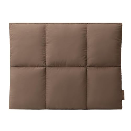Comfyable Puffy Laptop Sleeve 13 Inch 14 Inch, Quilted Puffer Laptop Carrying Case for Women, Pillow Case Compatible with MacBook Air/Pro M5 M4 M3 M2 Pro/Max 2026, 13" MacBook Neo A18, Mocha Brown - color: Mocha Brown, size: For 13.3"-14" Mac Pro / Mac Ai