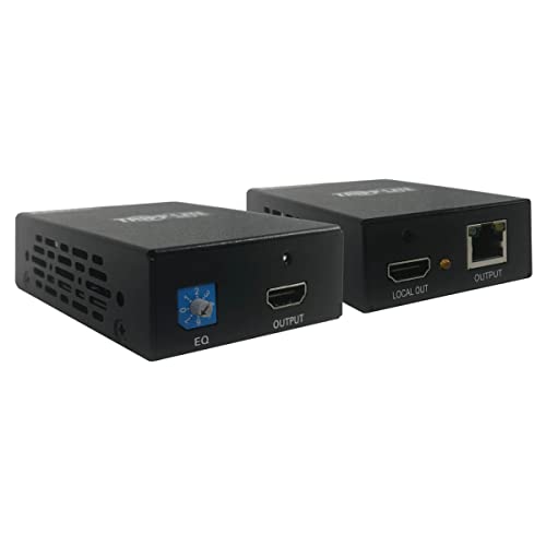 Tripp Lite HDMI Over Cat5/Cat6 Active Extender Kit, Transmitter & Receiver, Power over Cable, Audio & Video, 1080p at 60 Hz (B126-1A1-POC) - style: HDMI + Power Over Cable