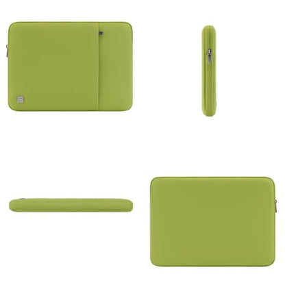 DOMISO Laptop Case Laptop Sleeve Cover for 16 inch MacBook Pro M4/M3/M2/M1 Pro/Max A3403 A3186 A2991 A2780 A2485 A2141,Compatible with 15.6 inch HP Lenovo Dell XPS 16, Tender Green - color: Tender Green, size: 15.6 inch