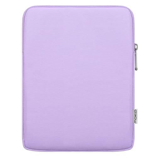 MoKo 9-11 Inch Tablet Sleeve Bag Carrying Case Fits New 11inch iPad Air M4, iPad A16 2025, iPad Pro 11 M4, Air 5/4/3, iPad 10/9/8th Gen, Tab S8/S9 11", Tablet Carrying Case, Lilac - color: Lilac, size: 9-11 inch