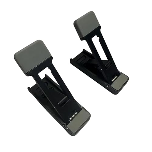 Adjustable & Foldable Laptop Stand with Locking Buckle, Ergonomic Portable Aluminum Riser for Secure Typing in Office, Home, or Travel - color: Three-speed Alloy Black
