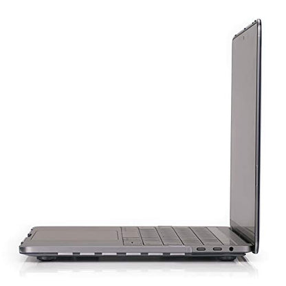 RUBAN Compatible with MacBook Pro 13 inch Case 2023, 2022, 2021-2016 M2 M1 A2338 A2289 A2159 A2251 A1989 A1708 A1706 with/Without Touch Bar, Snap On Hard Shell Case Cover (Crystal Clear) - color: Crystal Clear