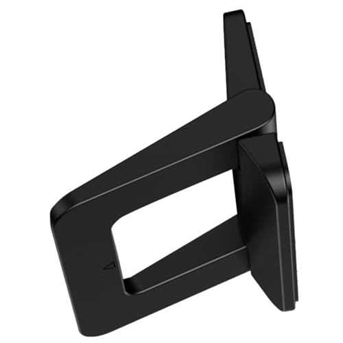 OSALADI 2pcs Foldable Mini Laptop Stand Portable Notebook Support Holder Adjustable Heightening Desk Holder for Travel Work Home, Universal Black