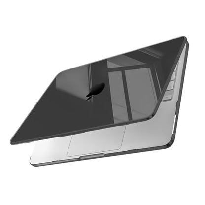 MOSISO Compatible with MacBook Neo Case 13 inch 2026 A3404 A18 Pro Chip | Ultra-Thin Surpass Natural Beauty Seamlessly Closes Protective Hard Shell Case Cover, Crystal Black - color: Crystal Black