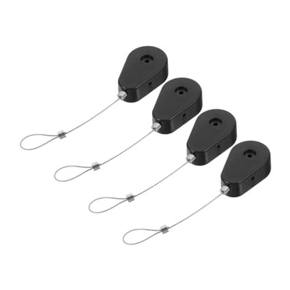 TEHAUX Security Cable Lock Laptop Cable Lock Theft Steel Wire Retractable Case Wire Holders for Home Office
