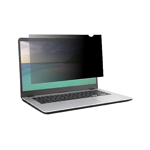 Amazon Basics Privacy Screen Filter-14 Inch 16:9 for Widescreen Laptop, Anti-Spy, High Clarity, UV Protection, Eye Protection, Anti Glare & Blue Light Filter, Anti-Scratch (14" 16:9, 12.2"x6.87") - size: 14 Inch (16:9 )