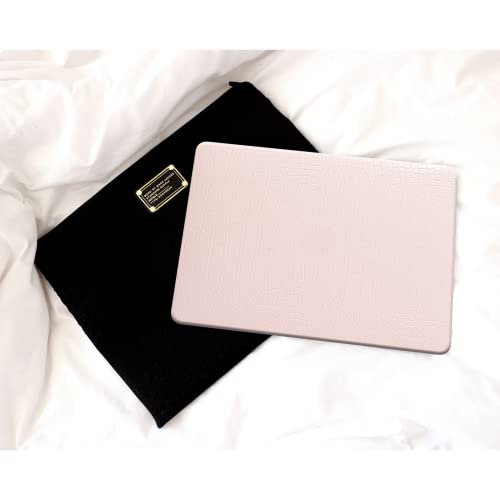 Funut for Crocodile MacBook Air 15 Inch Case M5 M4 M3 M2 2026 2025-2023 A3448 A3241 A3114 A2941, Elegant Luxury Crocodile Leather Plastic Hard Shell Case & Keyboard Cover, Pink - color: 01Pink