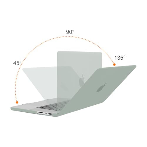 MOSISO Compatible with MacBook Pro 16 inch Case M5 M4 M3 M2 M1 2026-2021 | A3429 A3428 A3403 A3186 A2991 A2780 A2485, Protective Hard Shell Case&Keyboard Cover&Screen Film&Pouch, Antique Green - color: Antique Green