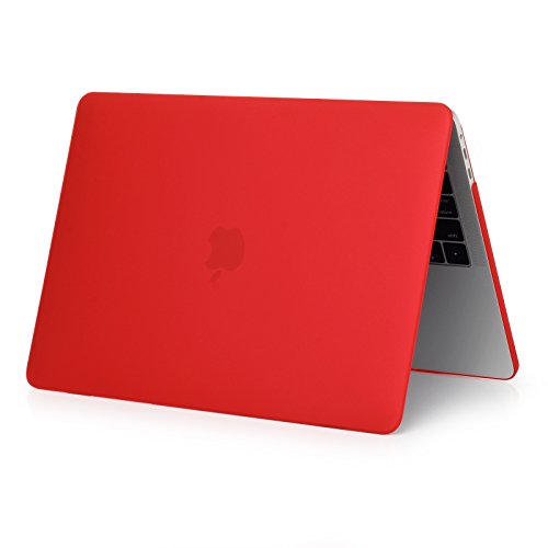 Se7enline for MacBook Pro 14 inch Case 2026-2021 M5 M4 M3 M2,Red | 2 in 1 Matte Hard Shell Laptop Case with Keyboard Cover Anti-Scratch Heat Dissipation Full Port Access Slim Lightweight - color: Red