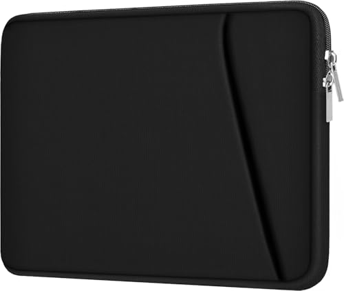 Askuko 15 inch Laptop Sleeve Bag, Shockproof Protective Case Cover, Handbags Portable Notebook Bag for 15-16 inch HP Dell Asus Lenovo Computer, Laptop Case with Front Pocket, Black - color: Black, size: 15 inch