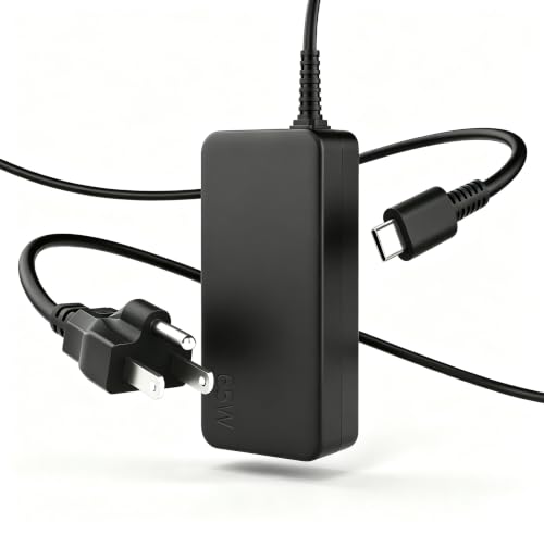 65W USB C Charger Compatible with HP EliteBook ProBook Chromebook | EliteBook 830/840/860/640/1040 G8-G11; ProBook 440/450/460 G8-G11 Fast Charging AC Adapter