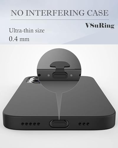 5Pcs USB C Dust Plug Silicone Detachable Adhesive Anti-Lost Anti Dust Plug Cover Compatible with iPhone 17/16/15 Galaxy S25/S24/ Note 20/ Z Fold6/ Pixel 9 Moto Edge+ Type C Port Device