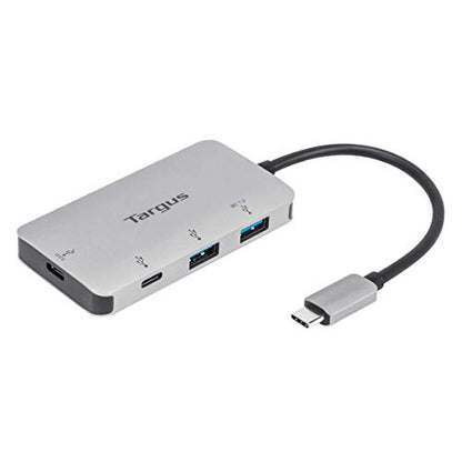 Targus+USB-C+Multi-Port+Hub+with+2x+USB-A+and+2x+USB-C+Ports+with+100W+PD+Pass-Thru+-+ACH228USZ - style: USB-C Multi-Port Hub with 2x USB-A and 2x USB-C Ports