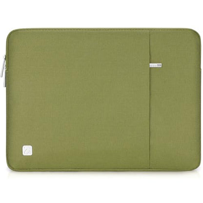 NIDOO 11 Inch 13 Inch Laptop Sleeve Computer Carrying Case Bag for 13" iPad Pro M2 M4 / 13" iPad Air M2/Surface Pro 10 9 X/ 13" MacBook Pro Air/12.7" Lenovo Tab P12 / 13" Dell Pro 13 Premium, Green - color: Green, size: 11.6 Inch / 12 inch New MacBook