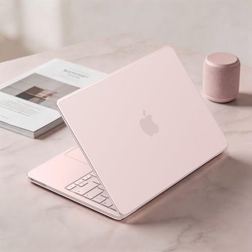 AKIT for MacBook Neo 13 inch Case 2026 (A18 Pro, A3404), Blush Clear | Bare-Metal Feel Hard Shell, 2 Keyboard Covers & Screen Protector, Anti-Scratch & Fingerprint Free, Precise Fit Official - color: Blush Clear