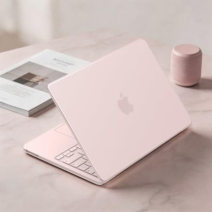 AKIT for MacBook Neo 13 inch Case 2026 (A18 Pro, A3404), Blush Clear | Bare-Metal Feel Hard Shell, 2 Keyboard Covers & Screen Protector, Anti-Scratch & Fingerprint Free, Precise Fit Official - color: Blush Clear