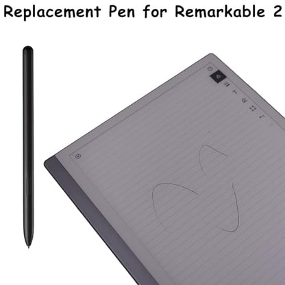 2 Pack Stylus Pen for Remarkable 2, 4096 Levels of Pressure Sensitivity, Compatible with Remarkable 2