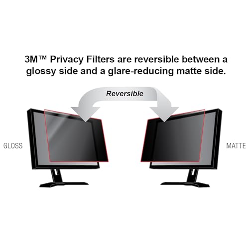 3M Frameless Blackout Privacy Filter for 18.5" Widescreen Flat Panel Monitor, 16:9 Aspect Ratio