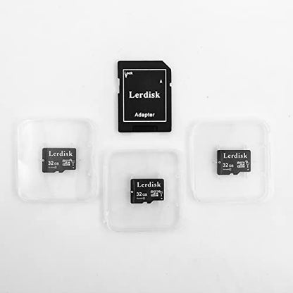 Factory Wholesale Micro SD Card 32GB U3 Pack of 3 MicroSDHC with Adapter Produced by Authorized Licencee(32GB) - size: 32GB U3