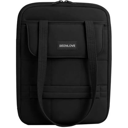 Laptop Bag 13-14 Inch, 360° Protective Puffy Laptop Sleeve, Laptop Case Compatible with MacBook Air 13.6 M5 M4 M3 M2 M1/Neo/Pro 13/14,HP Dell ASUS Lenovo, Black | 14.37"x10.24"x1.38" - color: Black