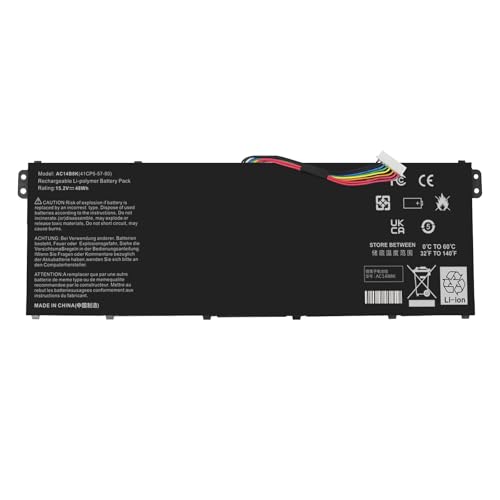 TREE.NB AC14B8K Battery for Acer CB3-111 V3-371 E3-111 E3-112 ES1-111 ES1-131 ES1-311 ES1-331 ES1-511 ES1-512 ES1-520 ES1-521 ES1-531 ES1-731 E5-771 R3-131T R5-431T R5-471T R7-371T R7-372T - size: 11.13x2.15x0.77inch AC14B8K