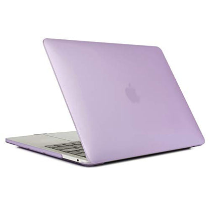 Se7enline for MacBook Pro 13 inch Case M2/M1 2026-2020 A2338,Light Purple | Hard Shell Laptop Case Washable Keyboard Cover Skin Anti-Scratch Anti-Drop Heat Dissipation Full Port Access Slim Lightweight - color: Light Purple