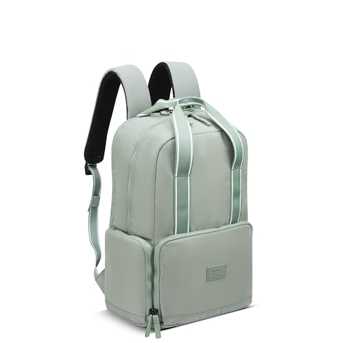 florence by mills Carefree Carry Laptop Travel Backpack, Sage Green - color: Sage Green
