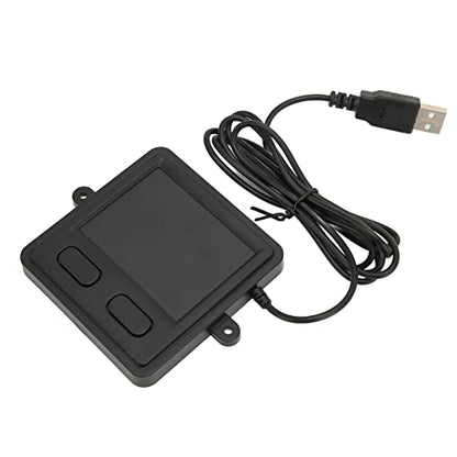 Zunate Wired USB Touchpad, High Sensitivity Portable Trackpad for Laptop and Desktop, Mini External USB Touchpad Trackpad with 2 for 10, 8,7