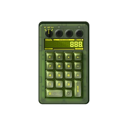 8Bitdo Retro 18 Mechanical Numpad for Windows & Android, Xbox Edition | Bluetooth, 2.4G and USB-C, Calculator Mode, Retro LED Display, Kailh Jellyfish X Switches, Matte UV ABS Keycaps - color: Xbox Edition