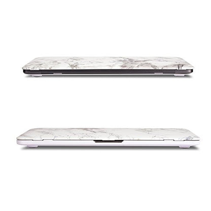 RUBAN for MacBook Pro Retina 13 Inch (A1502 & A1425 Models) 2015 2014 2013 2012, Matte Hard Shell Case & Keyboard Cover, White Marble - color: Marble