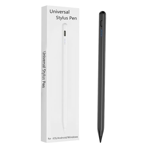 Stylus Pen Android for Samsung Galaxy Tab A11+/A11/A9/A9Plus/A8/A8plus/A7/A7lite Tablet S Pencil Touchscreens Stylists Pen(Black) - color: Black