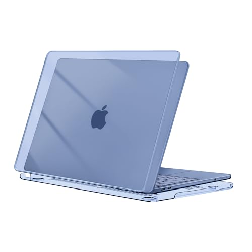 MOSISO Cover Compatible with MacBook Neo Case 13 inch 2026 Release Model A3404 with A18 Pro Chip, Scratch-Resistant Ultra-Thin Protective Hard Shell Case, Crystal Indigo - color: Crystal Indigo