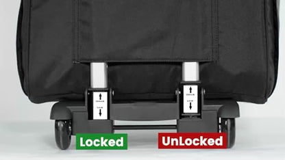 MATEIN Rolling Laptop Bag for Women, 15.6 Inch Rolling Briefcase with Wheels &Detachable Cart, Roller Computer Teacher Tote Bag with Insulated Lunch Box for Nurse Work Business Office, Deep Black - color: Deep Black