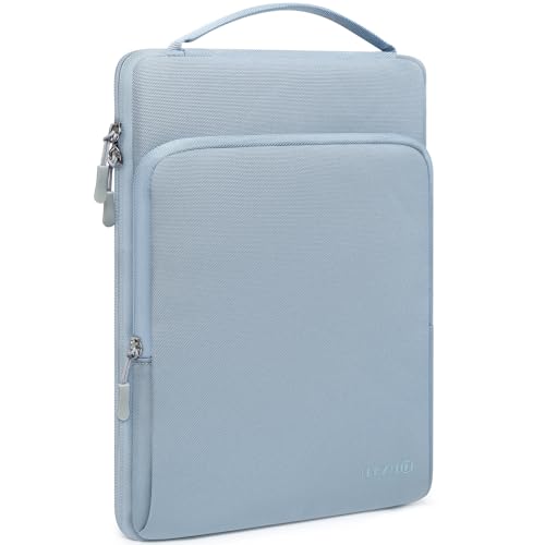 HYZUO 13 Inch Laptop Bag Sleeve Case for MacBook Air 13 M5, Pale Blue | for MacBook Air 13 M5-M1 A3449 2026-2018, MacBook Neo 13, MacBook Pro 13 M2 M1 2026-2016, Surface Pro, iPad Pro/Air 13,XPS 13 - color: Pale Blue, size: 13 Inch