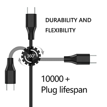 Universal 45W USB Type C Charger Compatible with HP ChromeBook x360 11A G8 EE/ 11MK G9 EE Lenovo Acer Chromebook 311 315 Asus Samsung Chromebook Computer AC Power Adapter