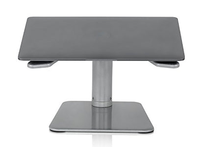 Mount-It! Adjustable Height Laptop Stand for Desk, Ergonomic Laptop Riser for 11–15 Inch Laptops, Tilted Desktop Lift with Anti-Slip Platform, Up to 33 lbs
